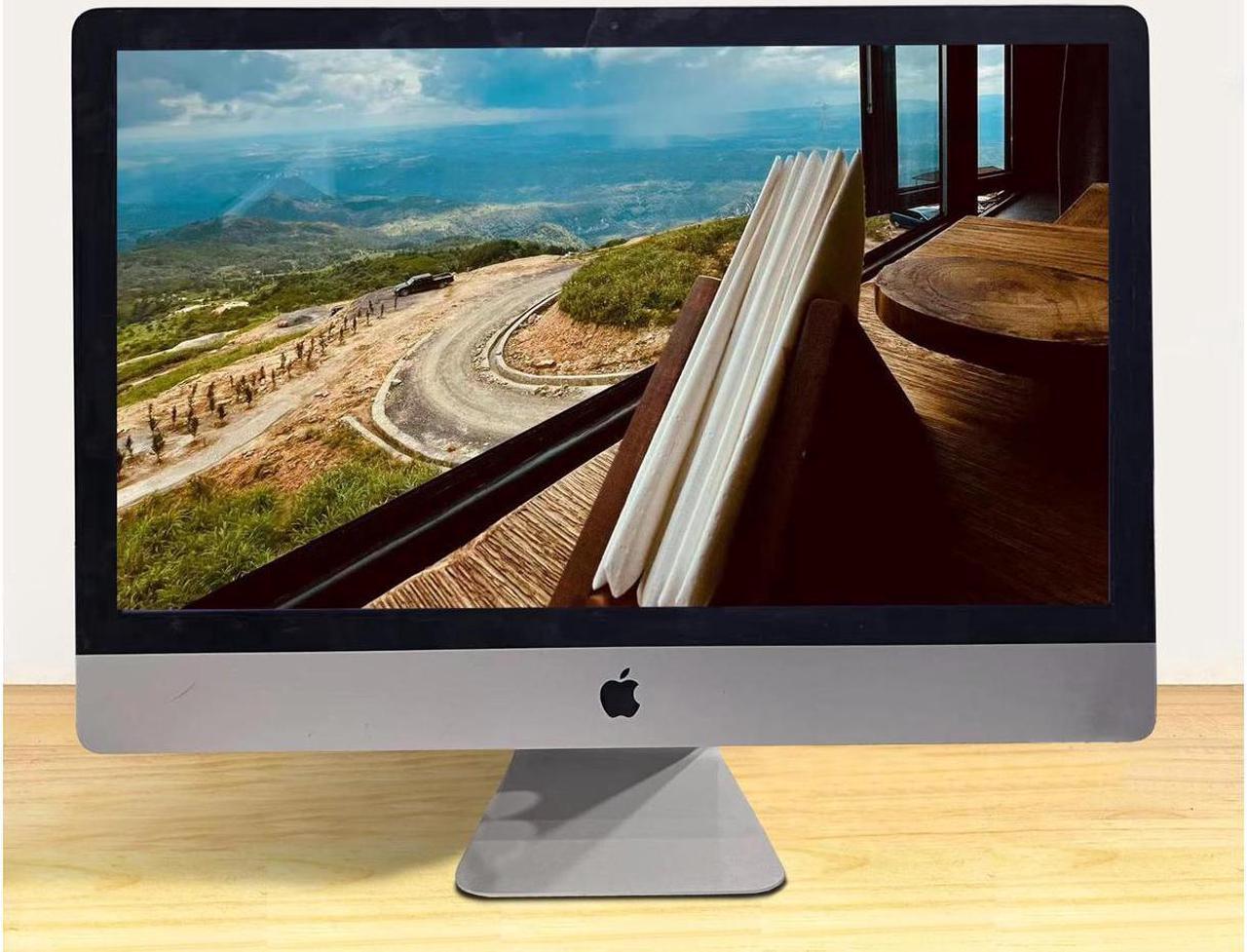 Main image of Apple iMac Desktop 27" 16GB RAM 256GB SSD Storage Intel Core i5-7600K 3.80GHz MNED2LL/A 2017 A1419