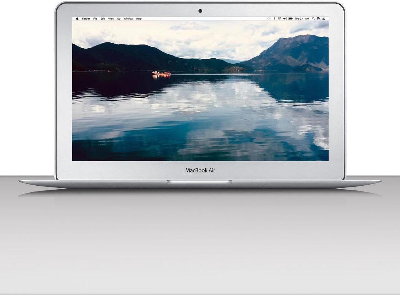 Alt view image 2 of 3 - Apple MacBook Air MJVM2LL/A Intel Core i5-5250U X2 1.6GHz 8GB 256GB SSD 11.6", Silver 8GB/256GB