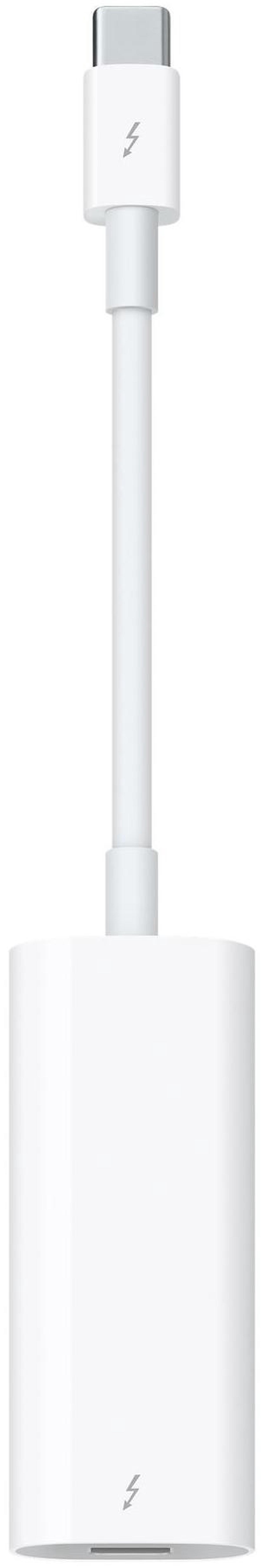 Main image of Apple Thunderbolt 3 (USB-C) to Thunderbolt 2 Adapter - Thunderbolt 2/Thunderbolt 3 Data Transfer Cable for Hard Drive, MacBook Pro - First End: 1 x USB Type C Male Thunderbolt 3 - Second End: 1 x ...