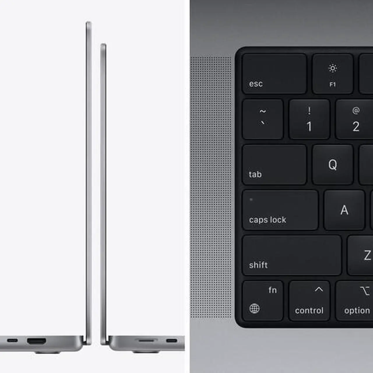 Alt view image 4 of 6 - Apple Macbook Pro M1 Max 16" 2021 10-core CPU 32-core GPU 32GB Ram Space Gray 32GB 2 TB