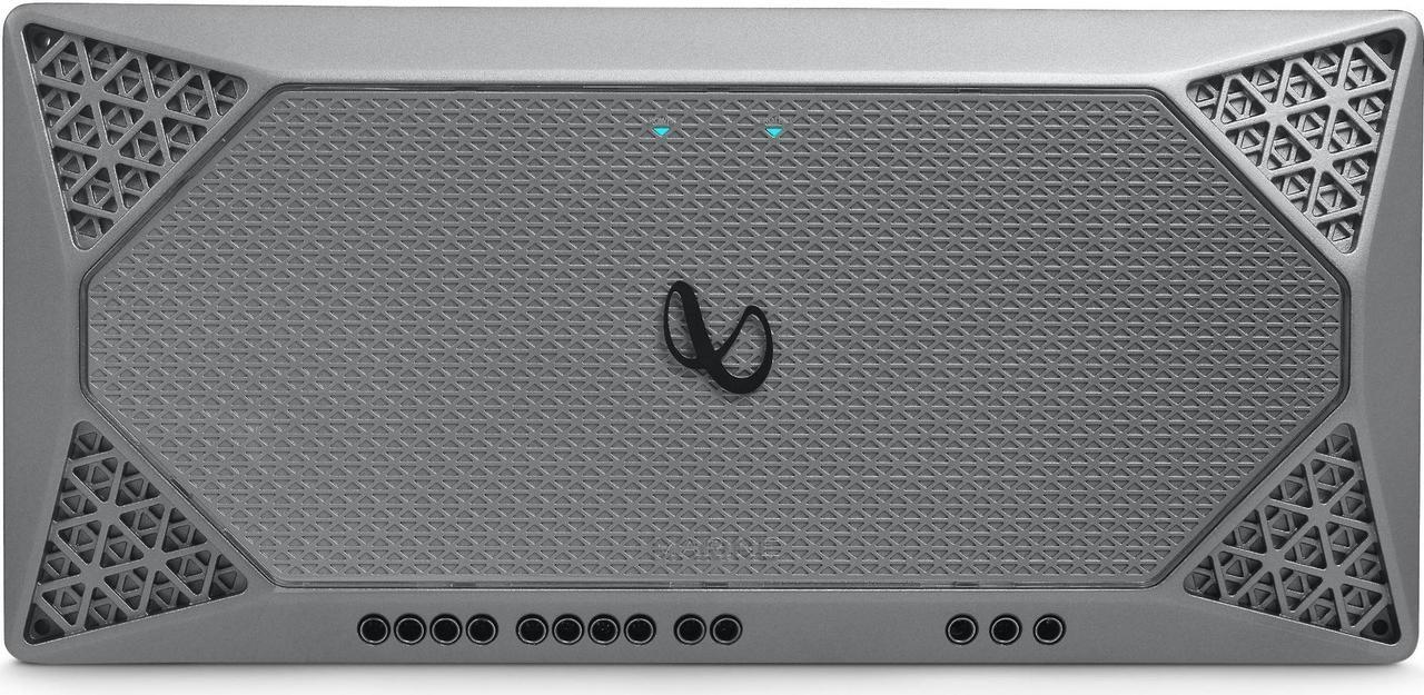 Alt view image 10 of 20 - Infinity M704A 4 Channel Marine Amplifier Silver 1000W
