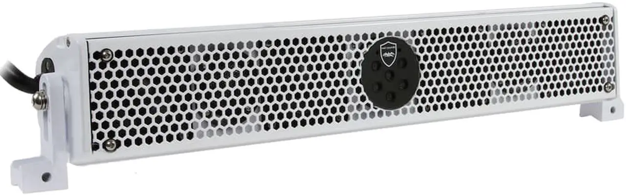 Alt view image 11 of 13 - Wet Sounds Stealth 6 Ultra HD White All-in-one Amplified Soundbar with Remote