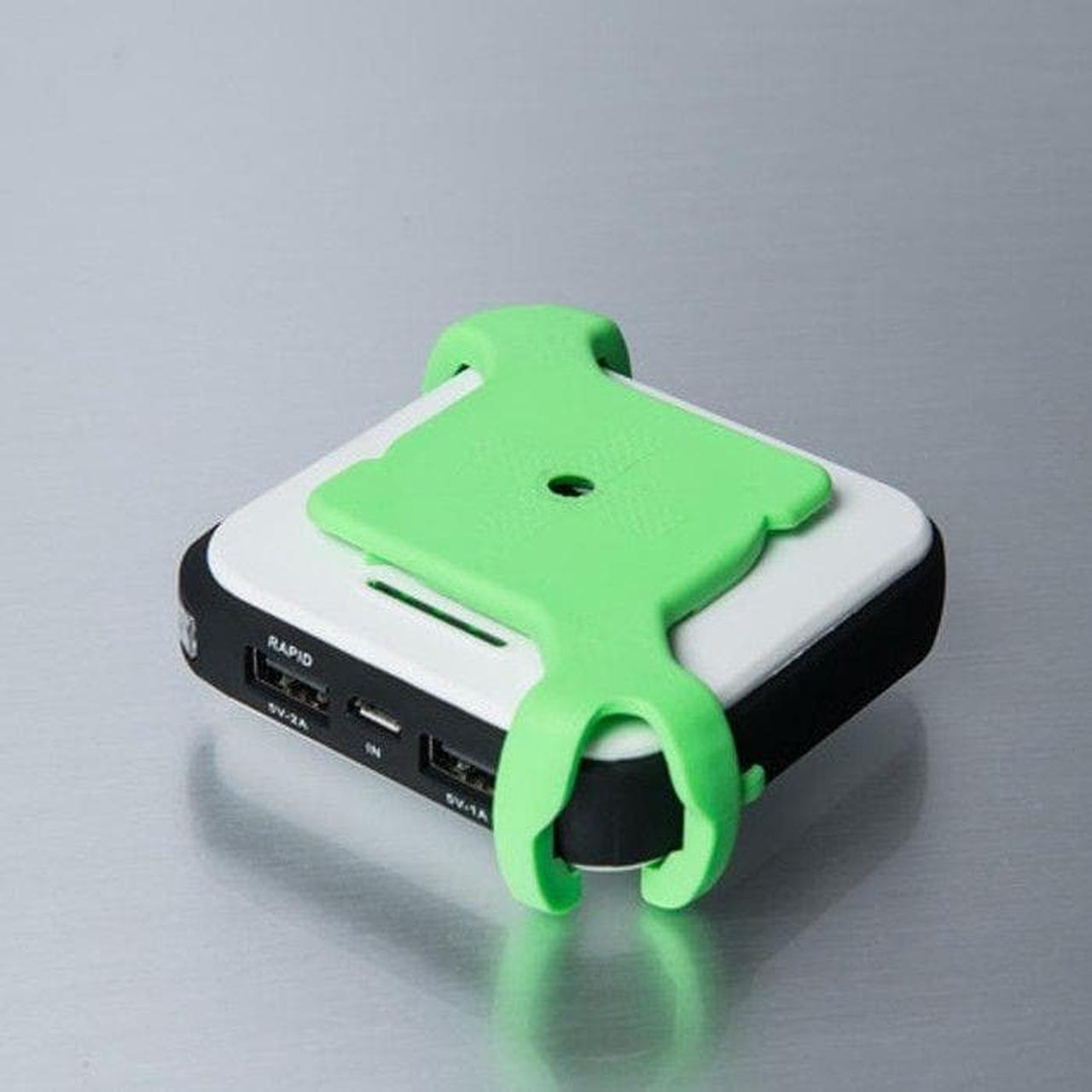Alt view image 3 of 3 - Go Puck Belt and Strap Pass-Through Active Mount for 3X and 5X Models (Green)