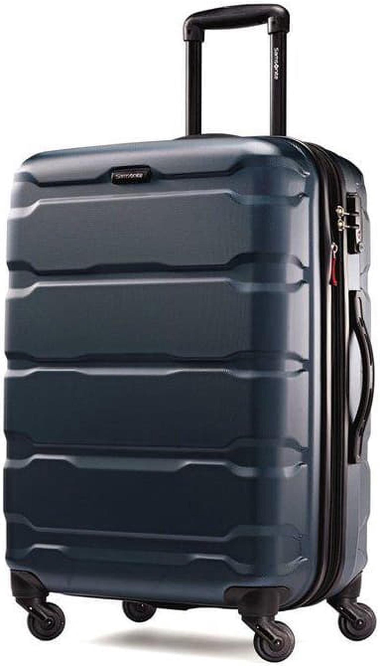 Alt view image 7 of 20 - Samsonite Omni PC Hardside Luggage, Teal, Checked-Medium