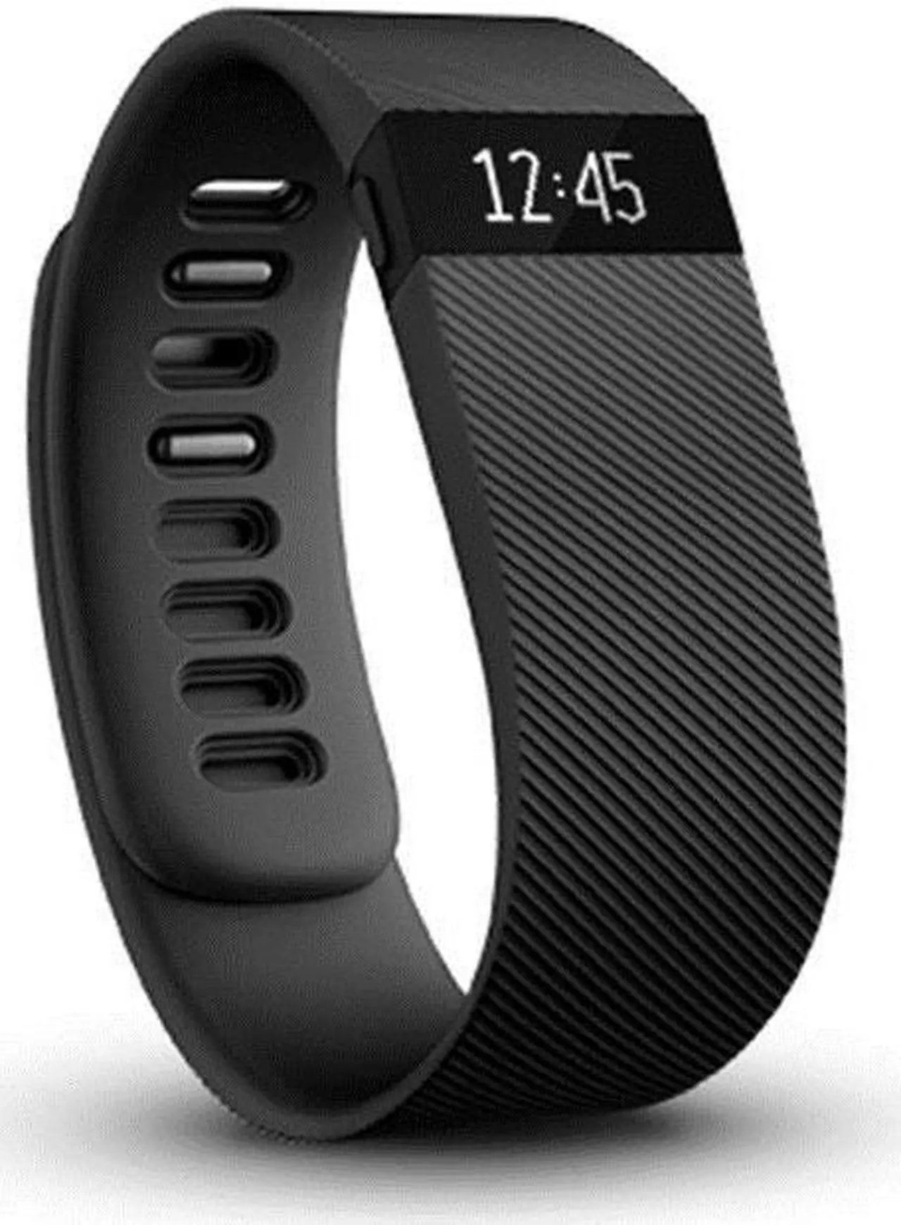 Alt view image 4 of 10 - Fitbit Charge Wireless Activity + Sleep Tracker Wristband - Black - Large
