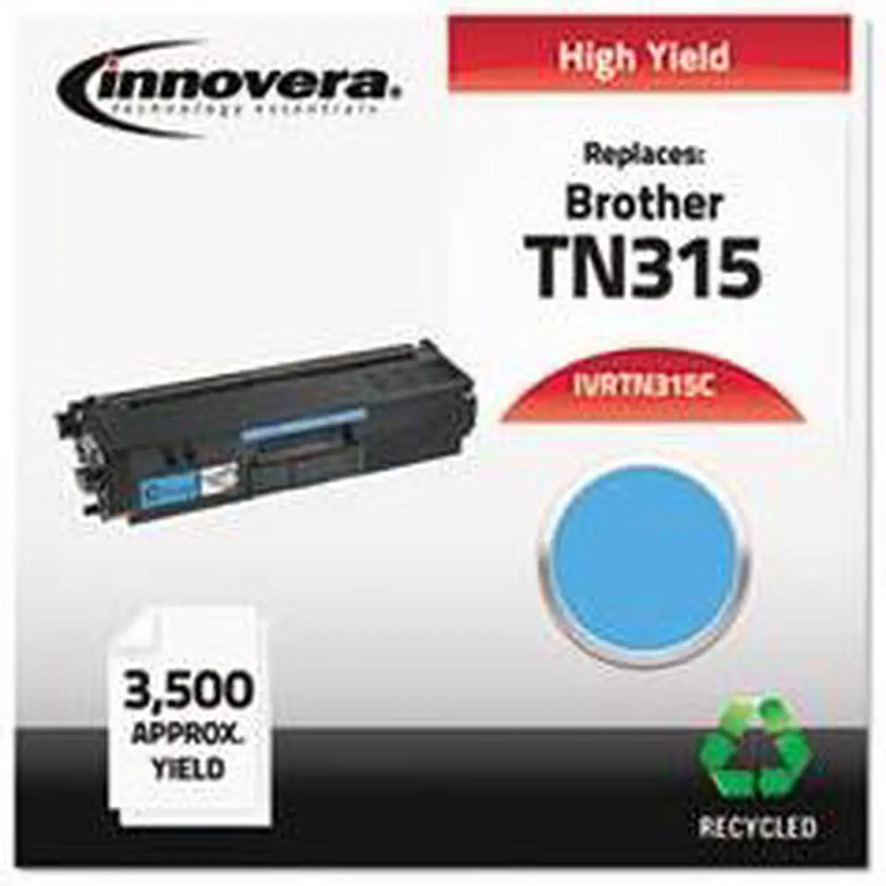 Alt view image 6 of 20 - Innovera Remanufactured TN315C Toner IVRTN315C