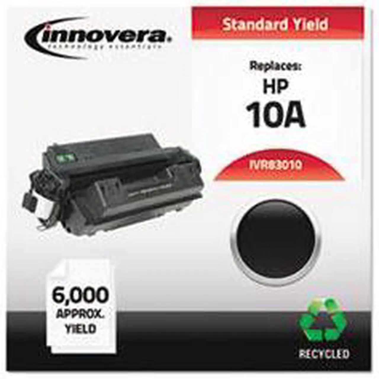Alt view image 4 of 19 - Innovera Compatible Black Toner Cartridge (Alternative for HP 10A/Q2610A)