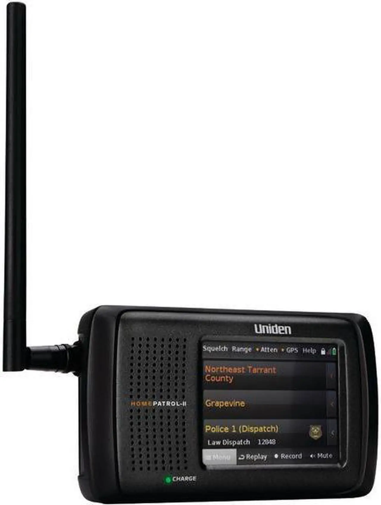 Alt view image 4 of 15 - Uniden Homepatrol-2 Color Touchscreen Scanner w/ 4 GB MicroSD Card