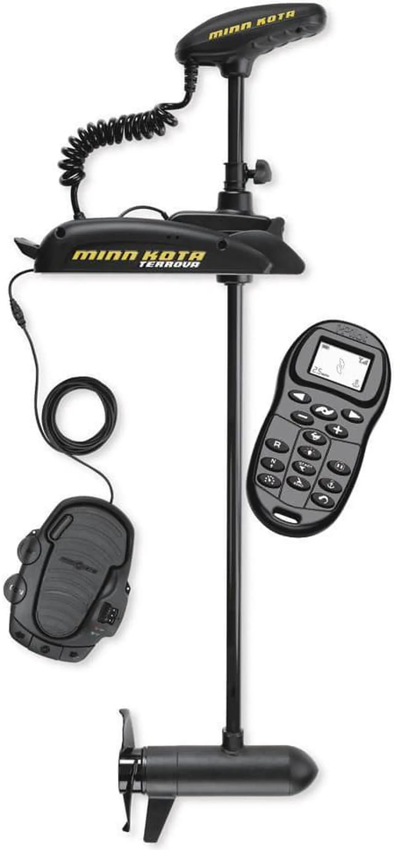 Alt view image 11 of 15 - MINN KOTA 1358865 Minn kota terrova 80/us2/i-pilot w/foot control - 24v-80lb-60