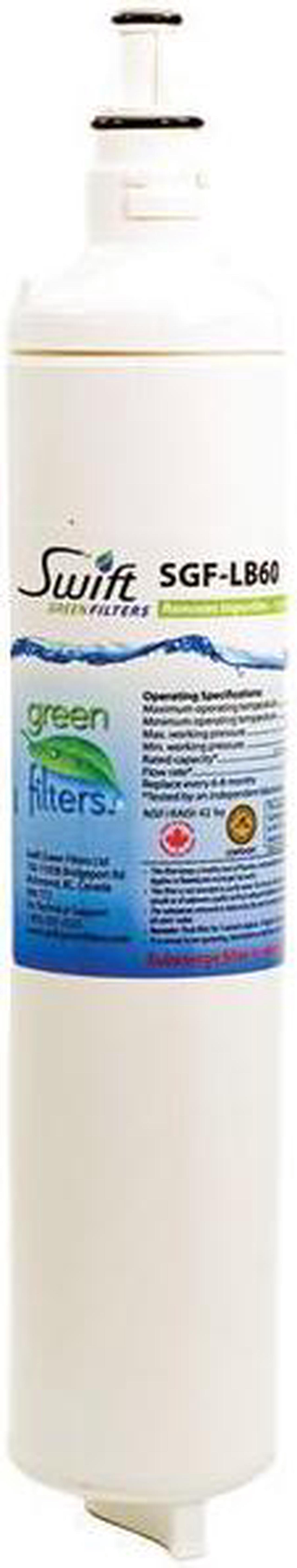 Alt view image 5 of 8 - Swift Green Filters SGF-LB60 Water Filter (Replacement for LG 5231JA2006B, LT 600P & 5231JA2005A)