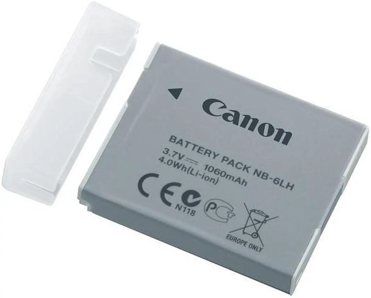 Alt view image 8 of 19 - Canon NB-6LH Lithium-Ion Battery Pack (3.7V, 1,060mAh)