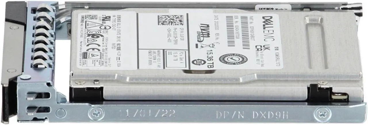 Alt view image 3 of 5 - Dell 15.36TB PCIe Gen4 NVMe RI TLC 2.5 SSD KCM6XRUL15T3 (KCM6XRUL15T3-OSTK)