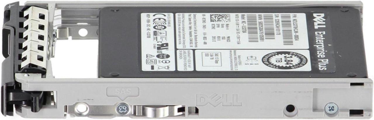 Alt view image 3 of 5 - Dell Enterprise Plus 3.84TB 12Gbps SAS 2.5 RI TLC SSD CPO (CT0H2-R)