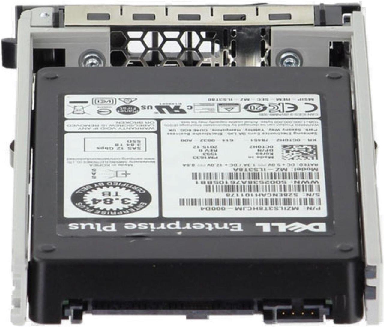 Alt view image 4 of 5 - Dell Enterprise Plus 3.84TB 12Gbps SAS 2.5 RI TLC SSD CPO (CT0H2-R)