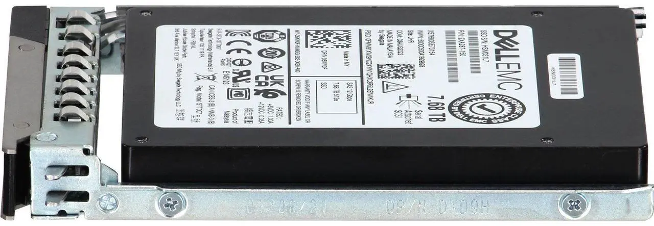 Alt view image 3 of 5 - Dell 7.68TB 12Gbps SAS RI TLC SED 2.5 SSD XS7680SE70154 (5KW0F)