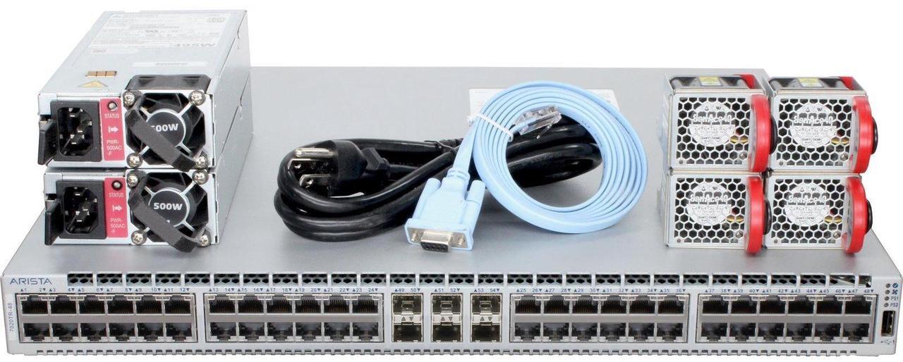 Main image of Arista DCS-7020TR-48-F 48P 100/1000 6P 10GbE SFP+ Switch