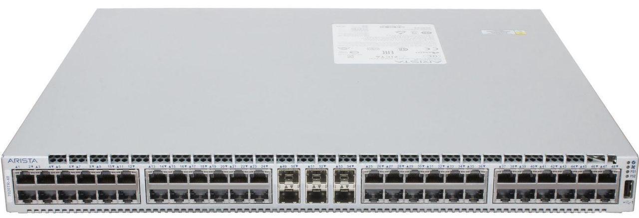 Alt view image 2 of 5 - Arista DCS-7020TR-48-F 48P 100/1000 6P 10GbE SFP+ Switch