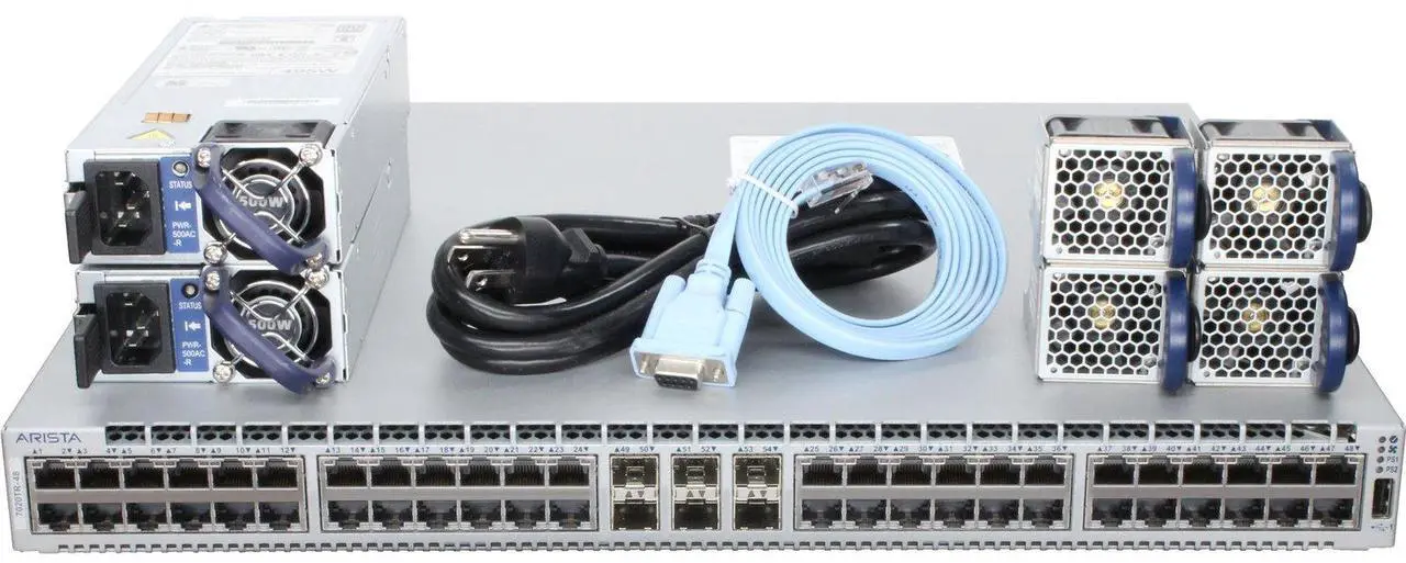 Main image of Arista DCS-7020TR-48-F 48P 100/1000 6P 10GbE SFP+ Switch