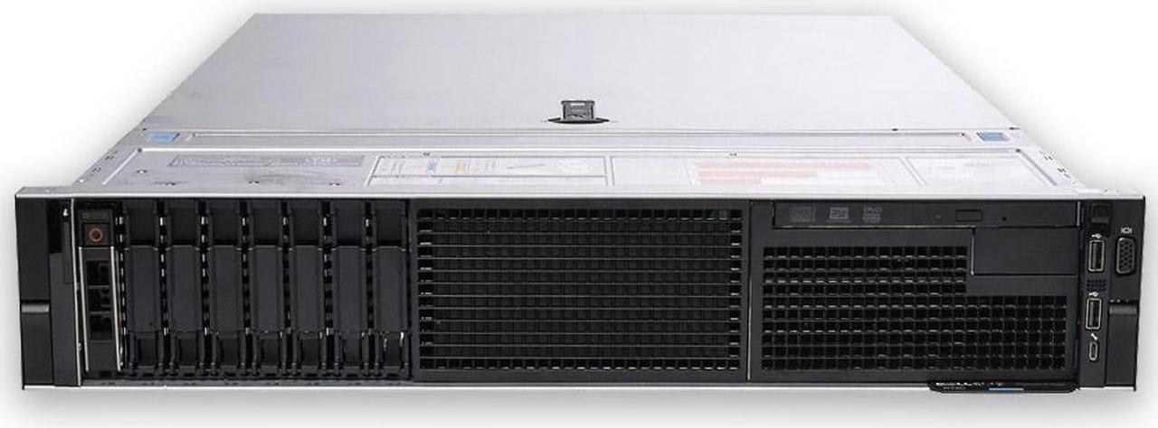 Alt view image 2 of 4 - Dell EMC PowerEdge R740 Server 2x Gold 6134 8C 64GB 8x 480GB SSD SFF H730P