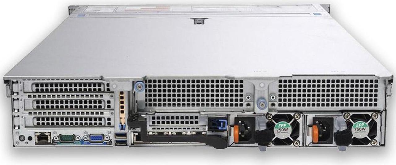 Alt view image 3 of 4 - Dell EMC PowerEdge R740 Server 2x Gold 6134 8C 64GB 8x 480GB SSD SFF H730P