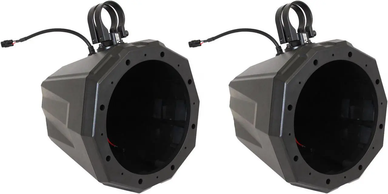 Main image of SSV Works US2-C8U-150 Universal Cage Mount 8 Speaker Enclosures With 1.50" Roll Bar Clamps
