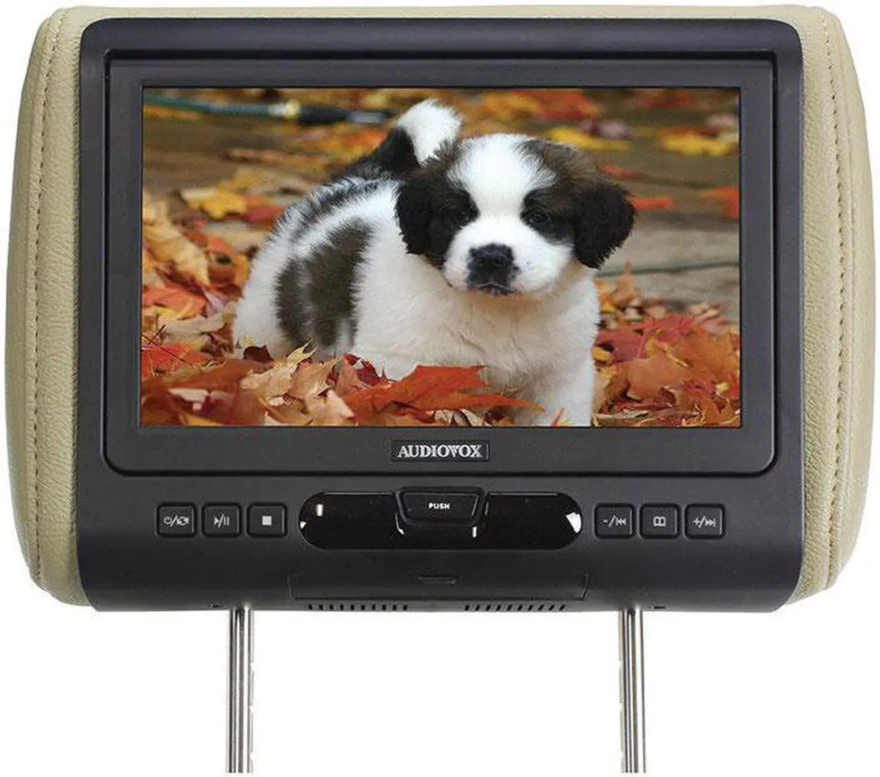 Alt view image 12 of 19 - Audiovox Movies2Go AVXMTGHR9HD 9" Headrest Monitor system w/ DVD Player, HDMI/MHL Input