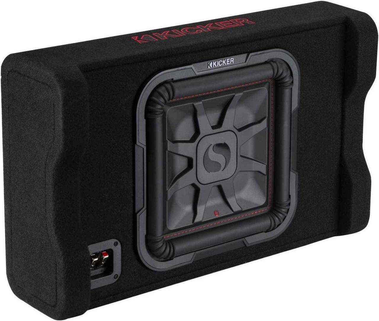 Main image of Kicker 49L7TDF122 Down-Firing 12" L7T 2-Ohm Subwoofer Enclosure, 600 Watts RMS