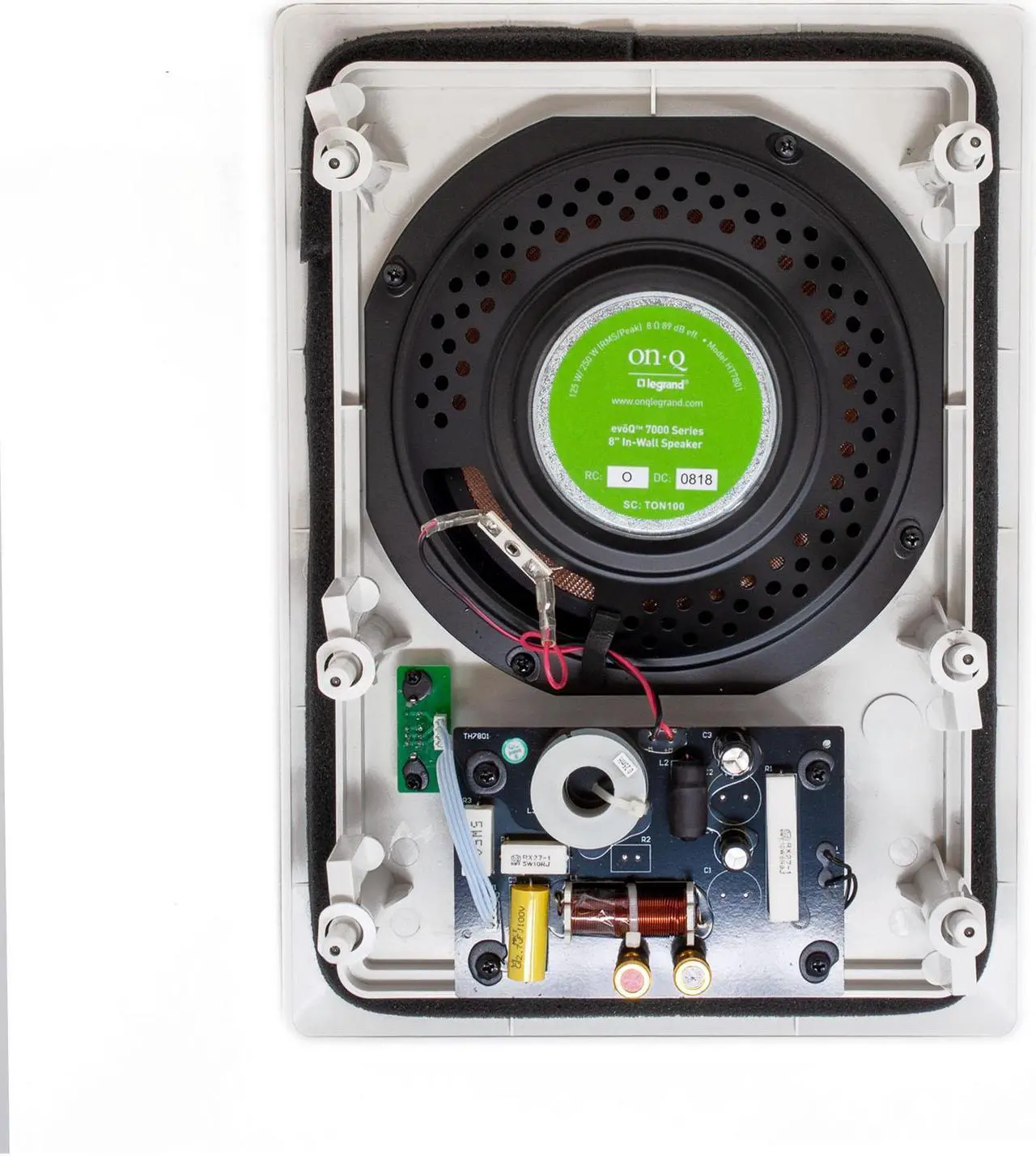 Alt view image 3 of 4 - Legrand HT7801 7000 Series 8" In-Wall Speaker (Sold Individually)
