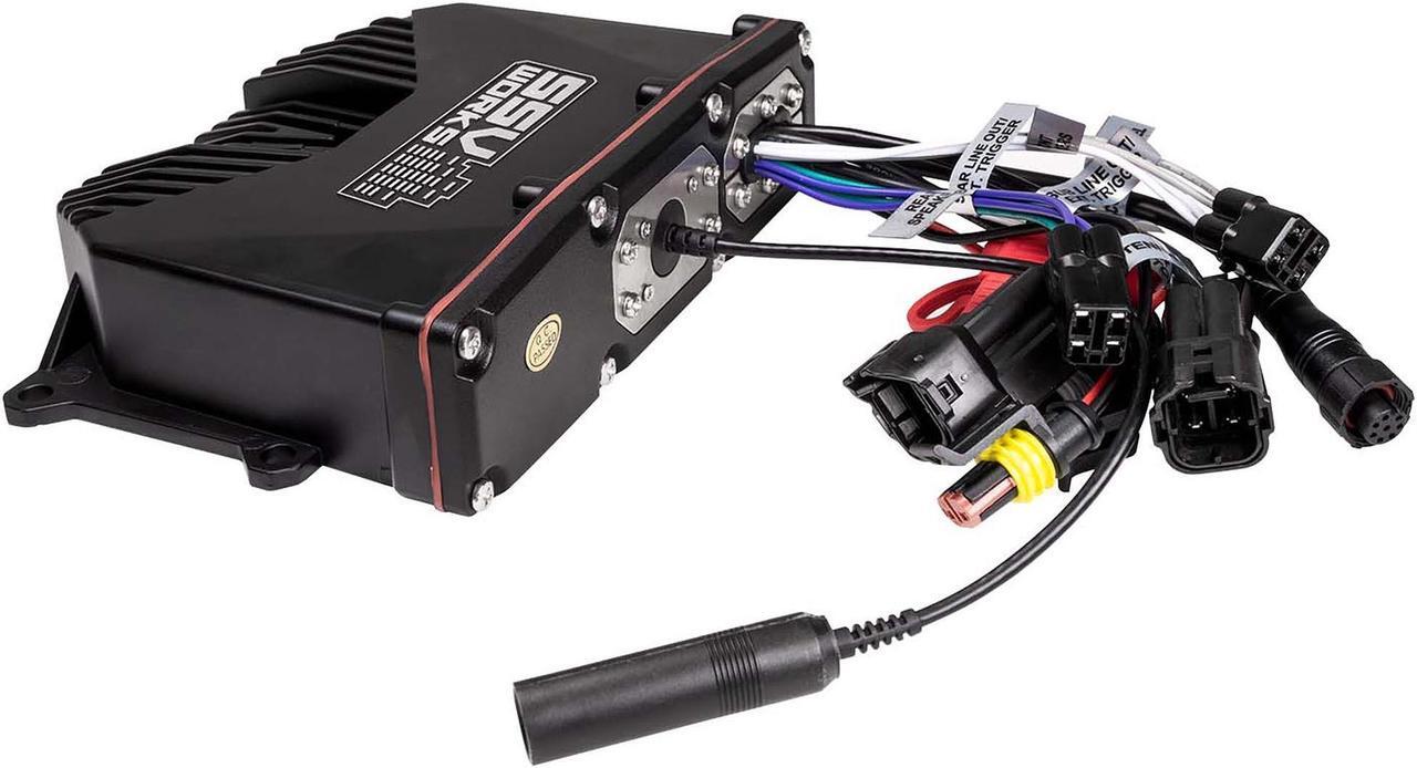 Alt view image 3 of 3 - SSV Works MRB3S Panel mount Bluetooth Media Controller with LCD Display