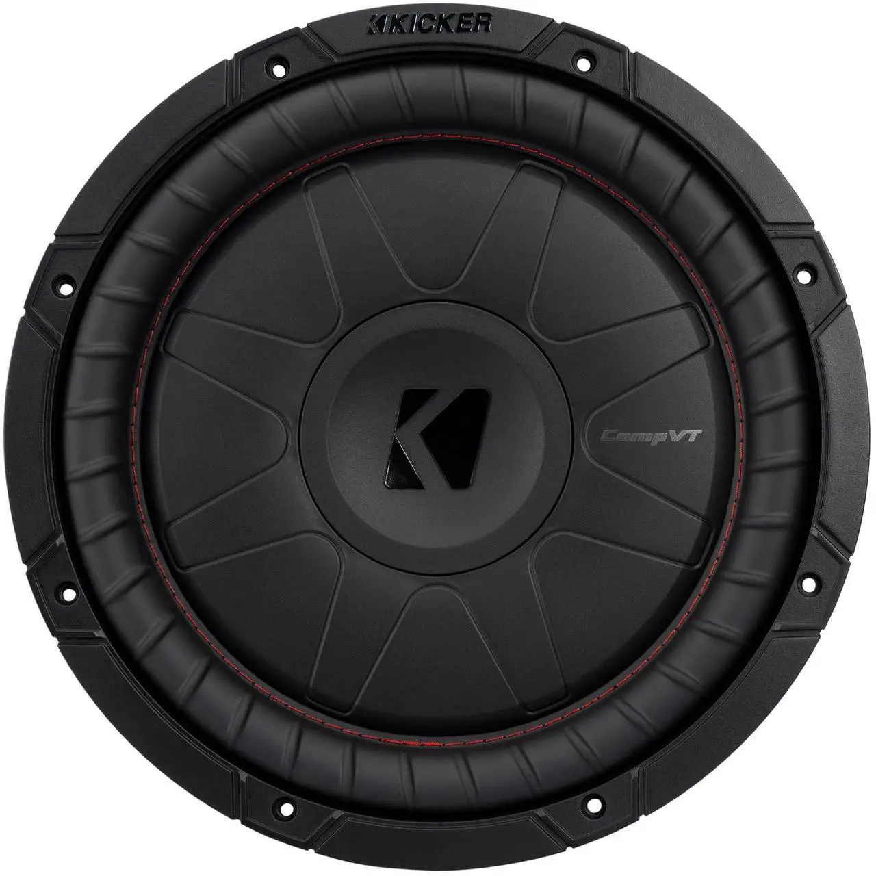 Main image of Kicker 52CVT124 CVT12 CompVT 12-Inch (30cm) Subwoofer, 4 Ohm SVC
