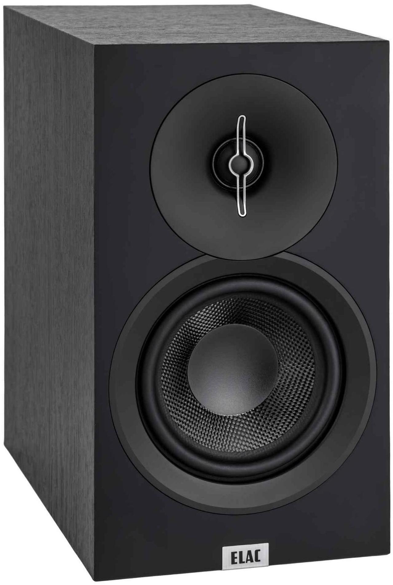 Alt view image 3 of 4 - ELAC LS10-B SPEAKER STANDS And DB53-BK BLACK BOOKSHELVES