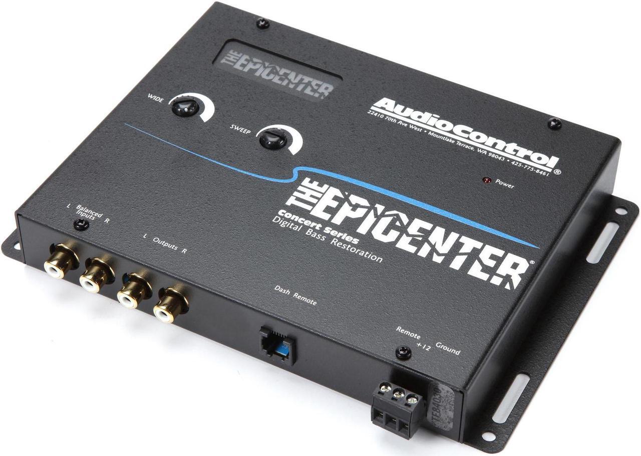 Alt view image 2 of 19 - AUDIOCONTROL EPICENTERBLACK Bass processor - black - Concert Series