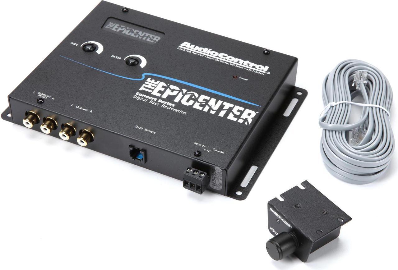 Alt view image 18 of 19 - AUDIOCONTROL EPICENTERBLACK Bass processor - black - Concert Series