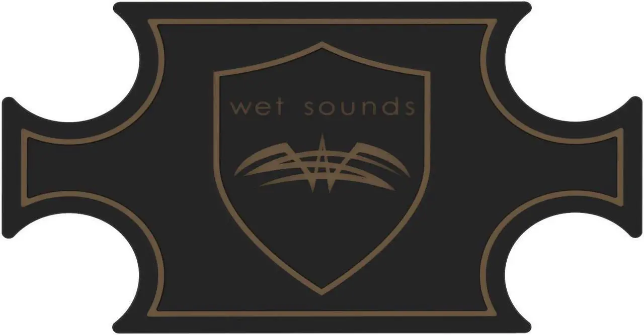Alt view image 2 of 4 - Wet Sounds SHIVR-55 Cooler GatorStep Full Skin Kit - Black Over Whiskey
