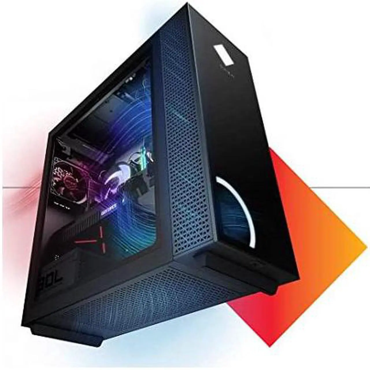 Alt view image 6 of 7 - 2021 HP OMEN 30L Gaming Desktop PC (AMD Ryzen 9 5900X Processor RGB Liquid Cooled, NVIDIA RTX 3090 Graphics Card, 800 Watt PSU, Windows 10 Professional, 4TB PCIe SSD + 2TB HDD, 64GB HyperX RGB RAM)