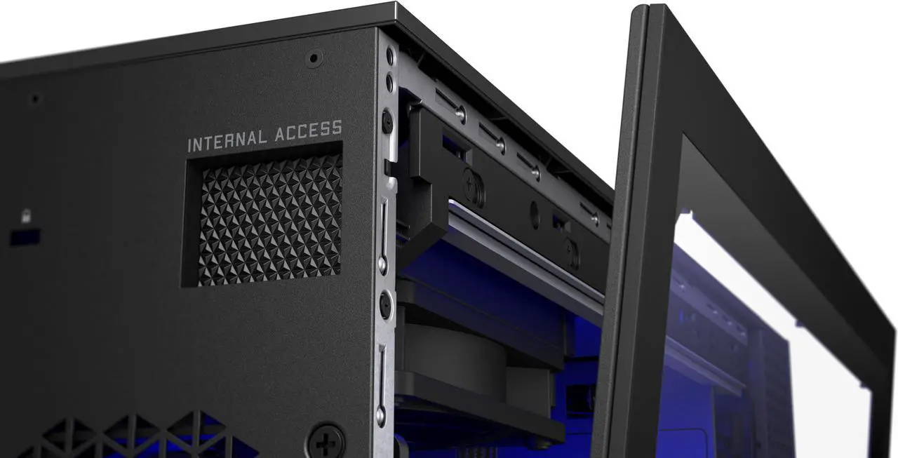 Alt view image 4 of 7 - 2021 HP OMEN 30L Gaming Desktop PC (AMD Ryzen 9 5900X Processor RGB Liquid Cooled, NVIDIA RTX 3090 Graphics Card, 800 Watt PSU, Windows 10 Professional, 4TB PCIe SSD + 2TB HDD, 64GB HyperX RGB RAM)