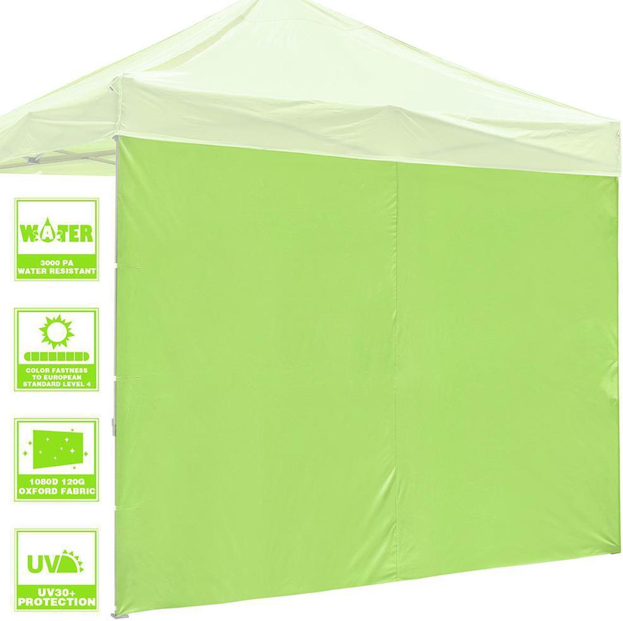 InstaHibit Universal Privacy Sidewall UV30+ Fits 10x10ft Canopy Gazebo 1 Piece