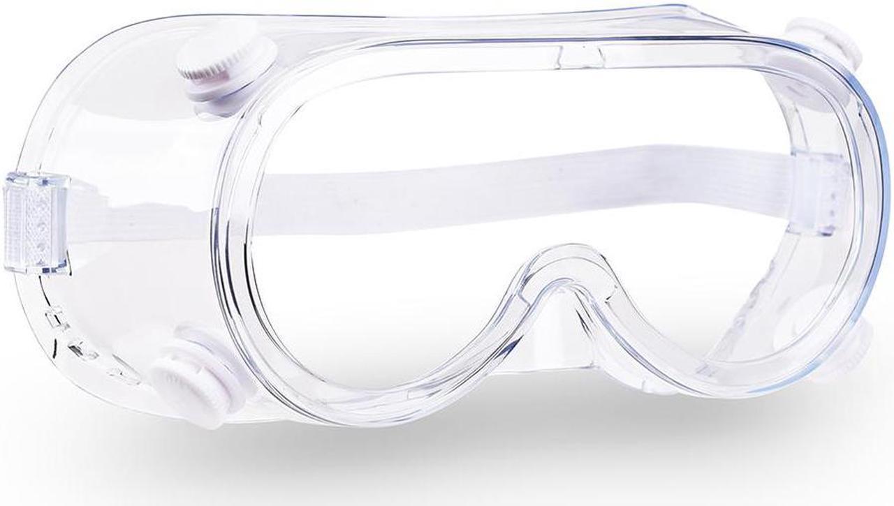 Yescom 1 Pair Disposable Safety Goggles Glasses Anti Fog Protective Eyewear Clear Lens