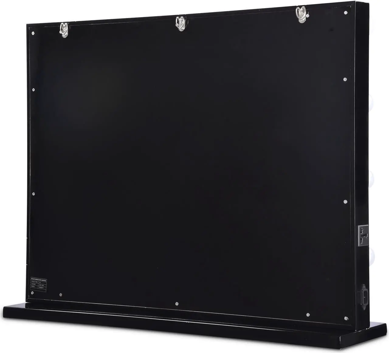 Alt view image 4 of 7 - Byootique 33"x24" Hollywood Lighted Vanity Makeup Mirror 12 LED Bulbs Studio