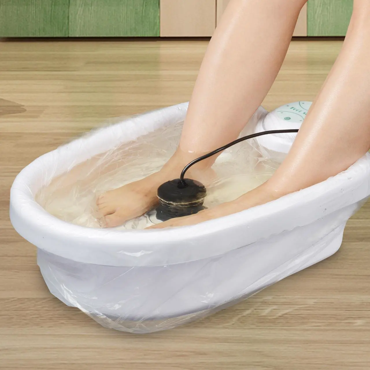 Alt view image 14 of 14 - Yescom Personal Ionic Detox Foot Bath Aqua Spa Machine w/ Tub Array Pedicure Health Care Home Beauty Salon