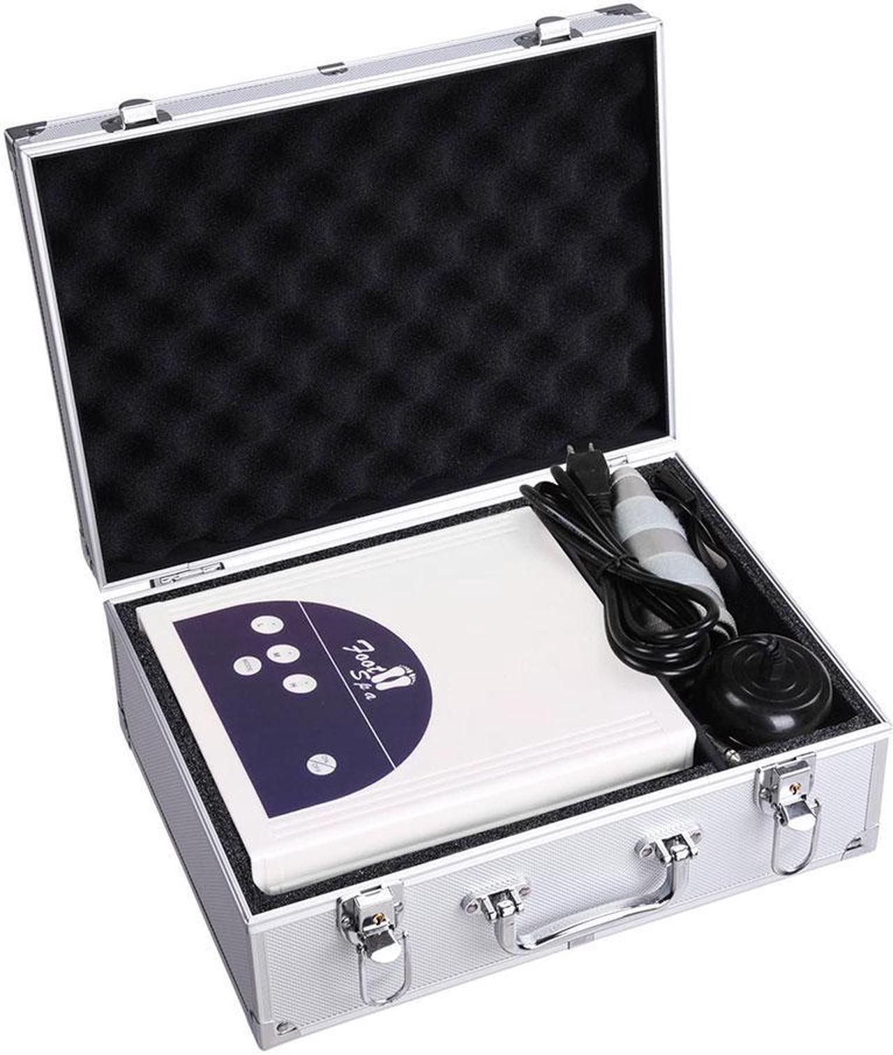Alt view image 6 of 7 - Yescom 50W Detox Foot Bath Spa Machine Kit Cell Ion Ionic Array LCD Display w/ Case