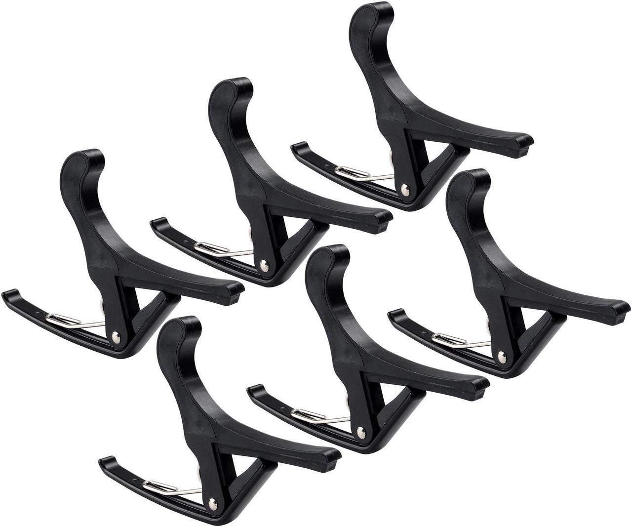 Guitar Capo Tune Clamp  Accessories for Acoustic Electric Guitar Ukulel 6 Packs