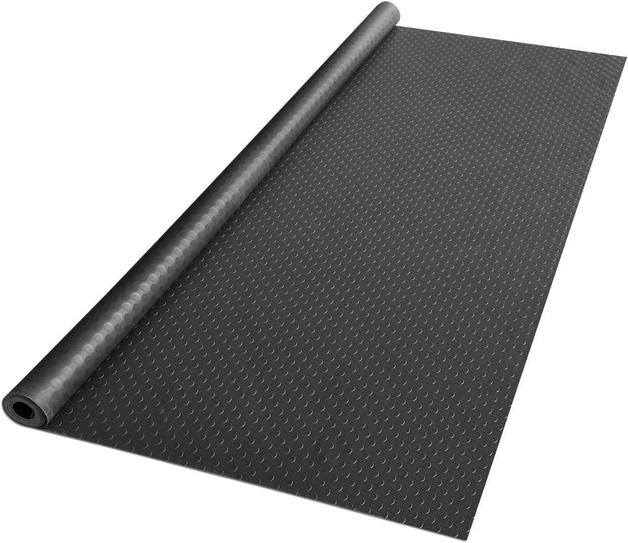 Yescom Garage Floor Mat Roll Diamond Car Parking Protect Cover Trailer PVC 19.5x6.5 Ft