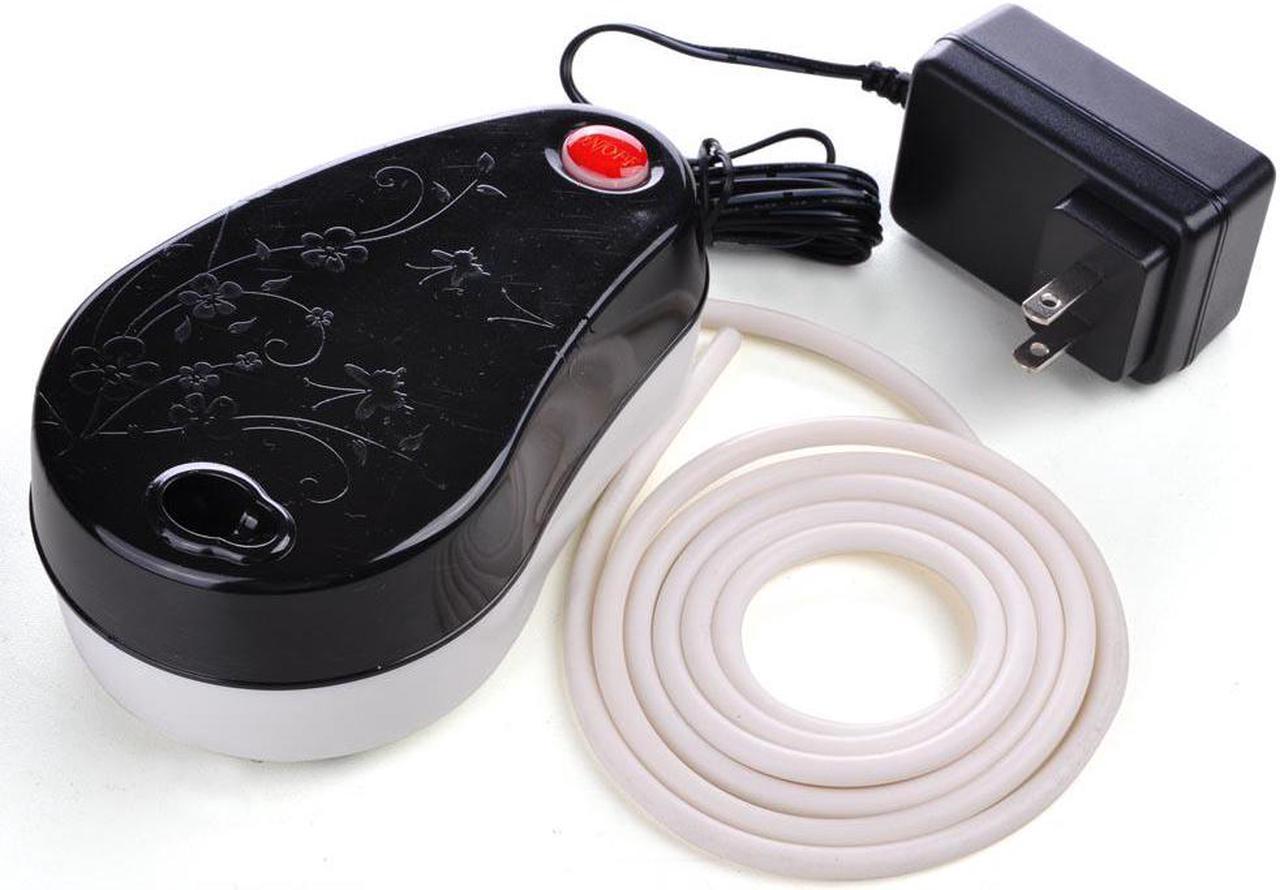 Mini Portable Air Compressor Set w/ Hose Makeup Nail Art Body Painting Tattoo