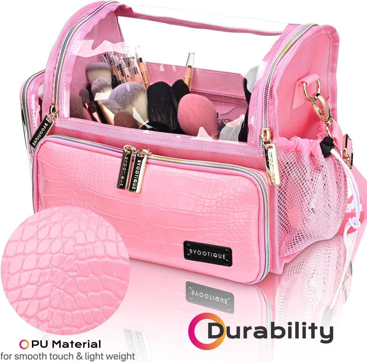 Alt view image 5 of 7 - Byootique Makeup Brush Holder Case Stand-up Cosmetic Organizer Artist Travel Bag