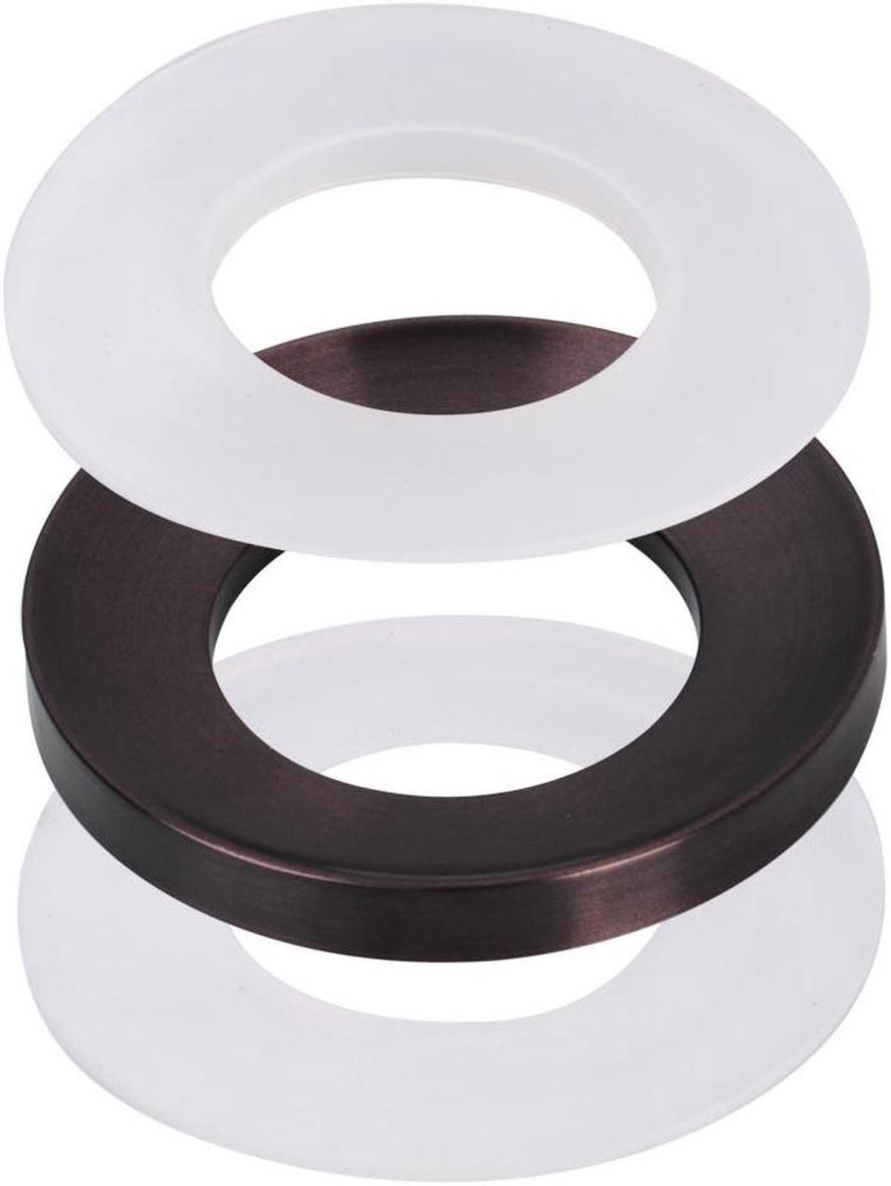 Aquaterior Oil Rubbed Bronze ABS Plastic Mounting Ring for Glass Vessel Sink Mount Support