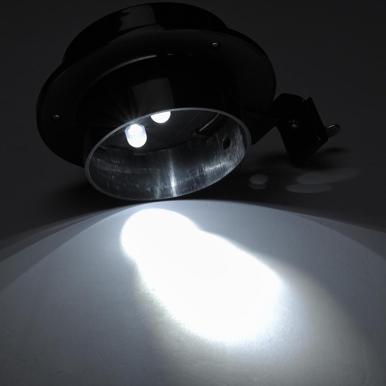 Alt view image 3 of 7 - LED Solar Gutter Light Waterproof Outdoor Garden Fence Wall Lights 10 Packs