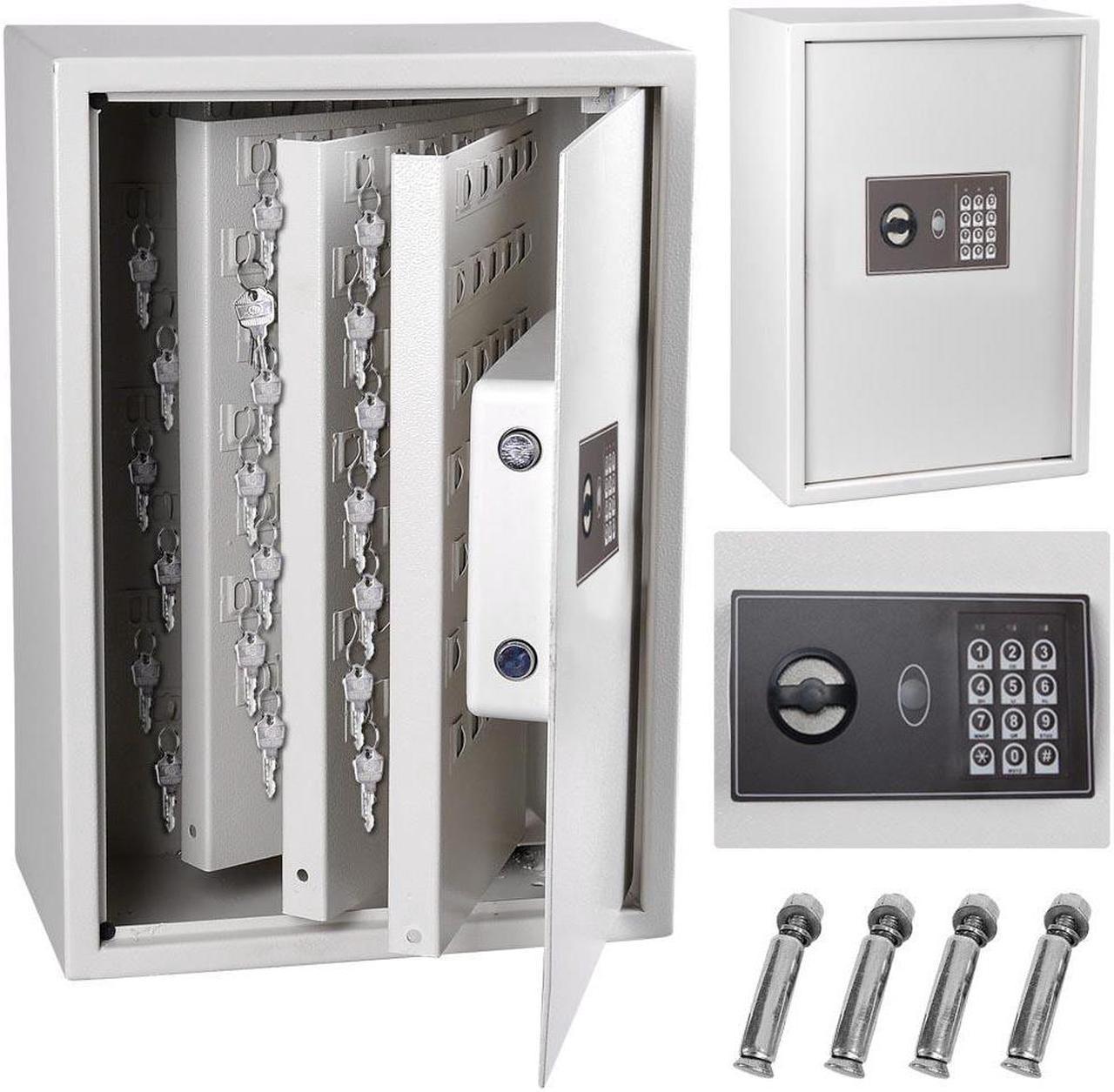 Electronic Digital Wall Mount Safe 245Key Security Box Storage Cabinet Store