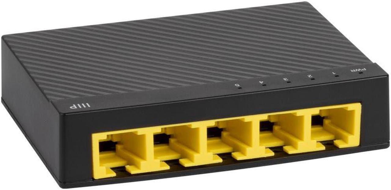 Monoprice 5-Port 10/100/1000Mbps Gigabit Ethernet Unmanaged Switch