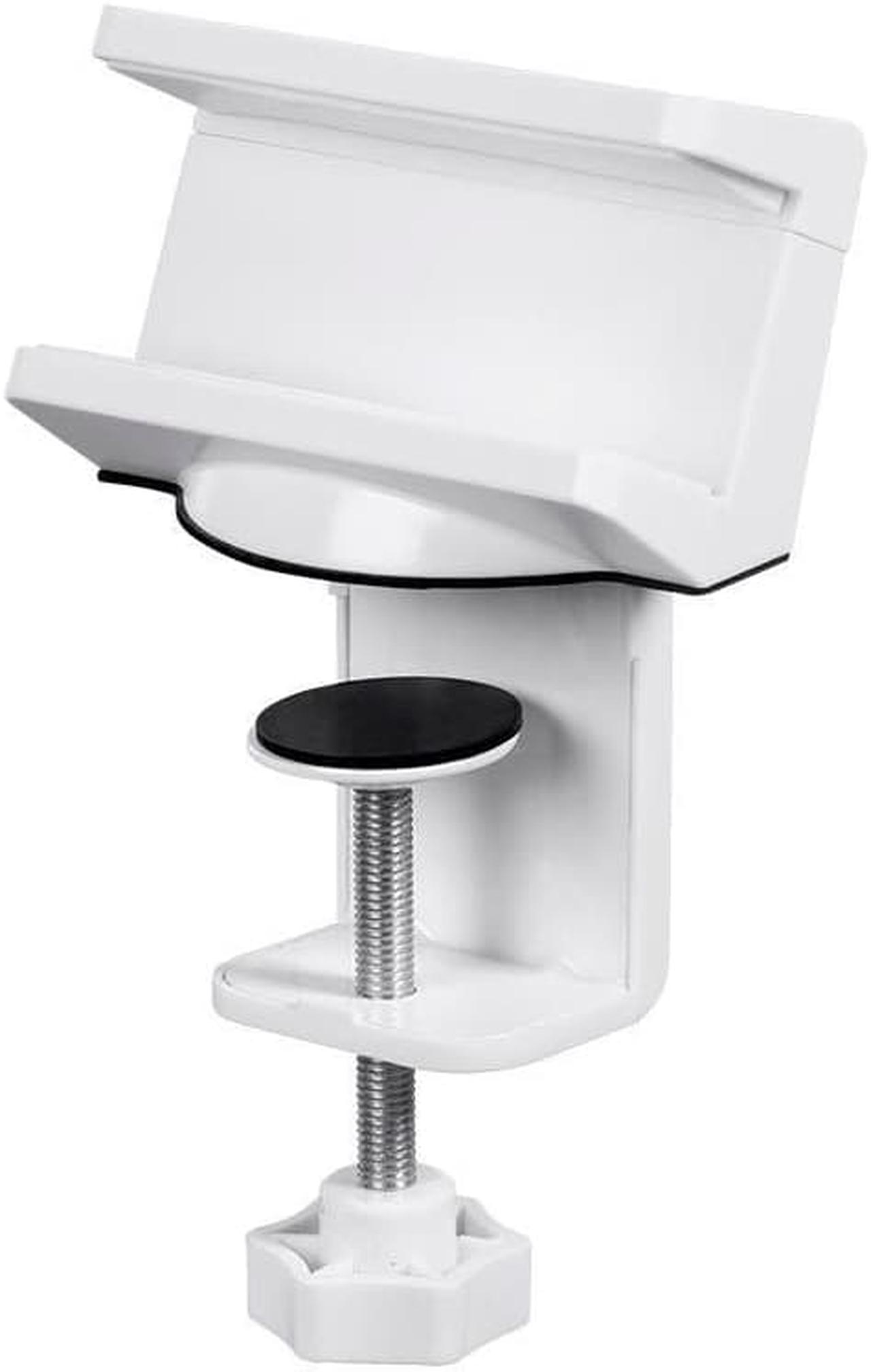 Monoprice Desk Clamp Holder - White For Surge Protectors, Power Strips, USB Hubs - Workstream Collection